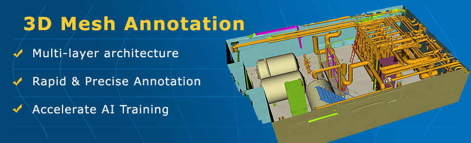 3D mesh annotation