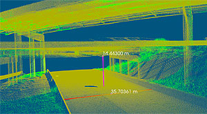 Measure distances/areas