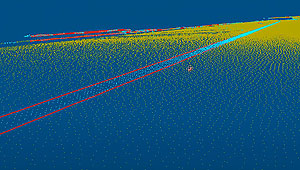 Extract curb breaklines