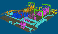 Visualization of an electric power station