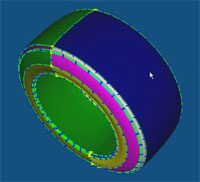 NURBS Car Tire NURBS Car Tire